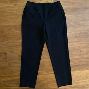 Athleta Black Pull On Pants Size 14 Tall Stretch Work Travel